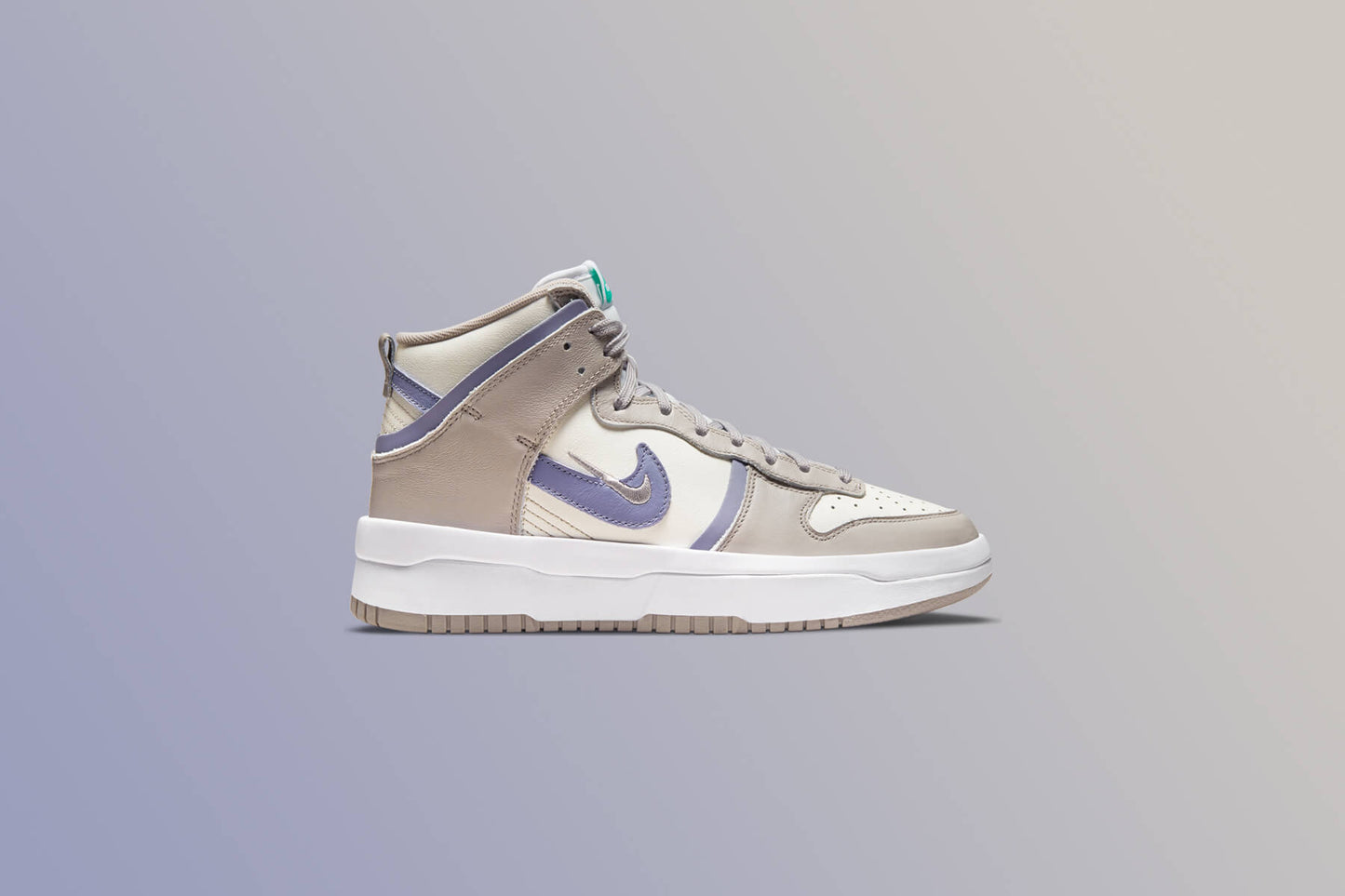 Women's Dunk High Rebel - Sail/Iron Purple