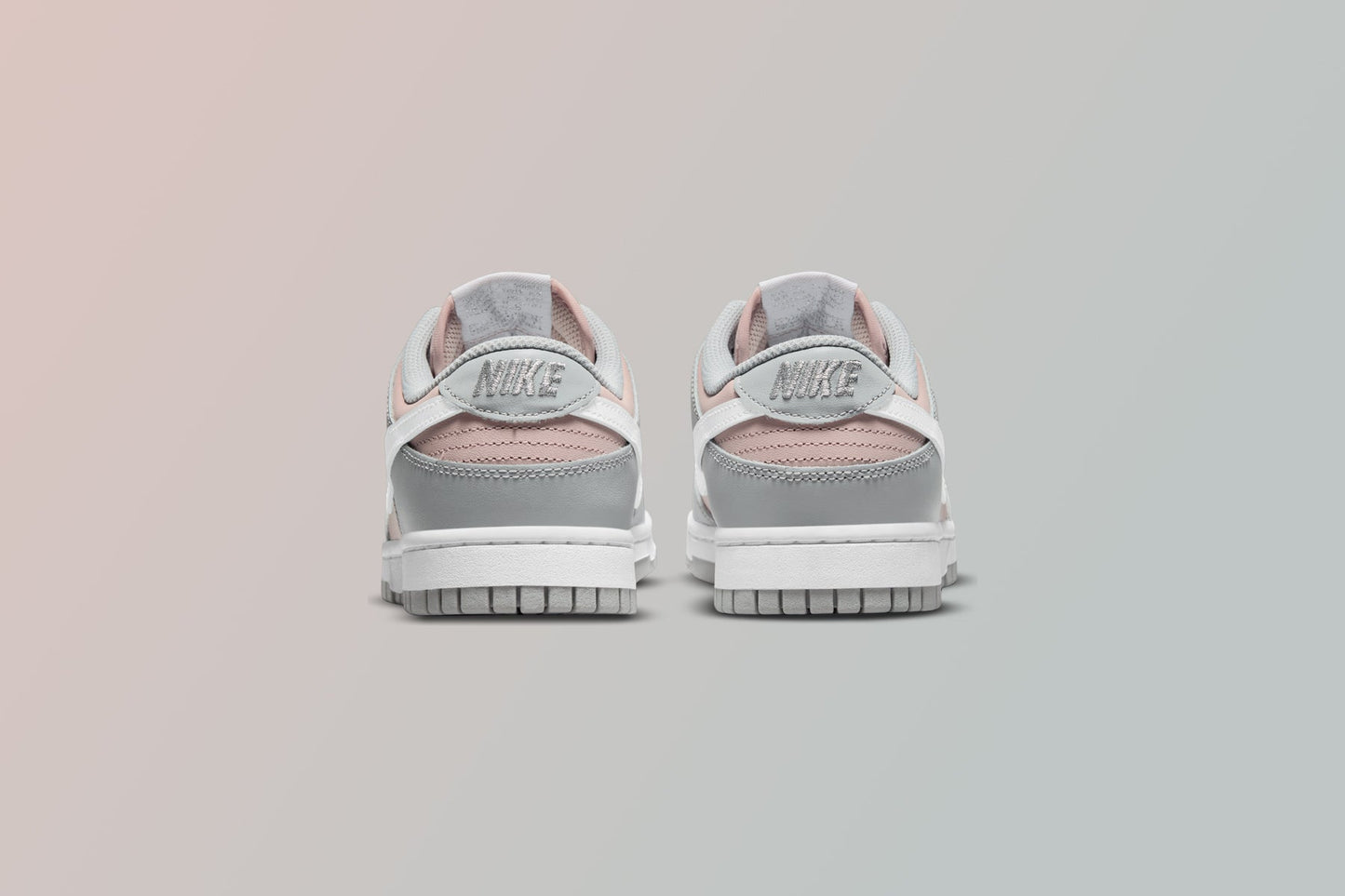 Women's Dunk Low - Pink Oxford/Metallic Silver