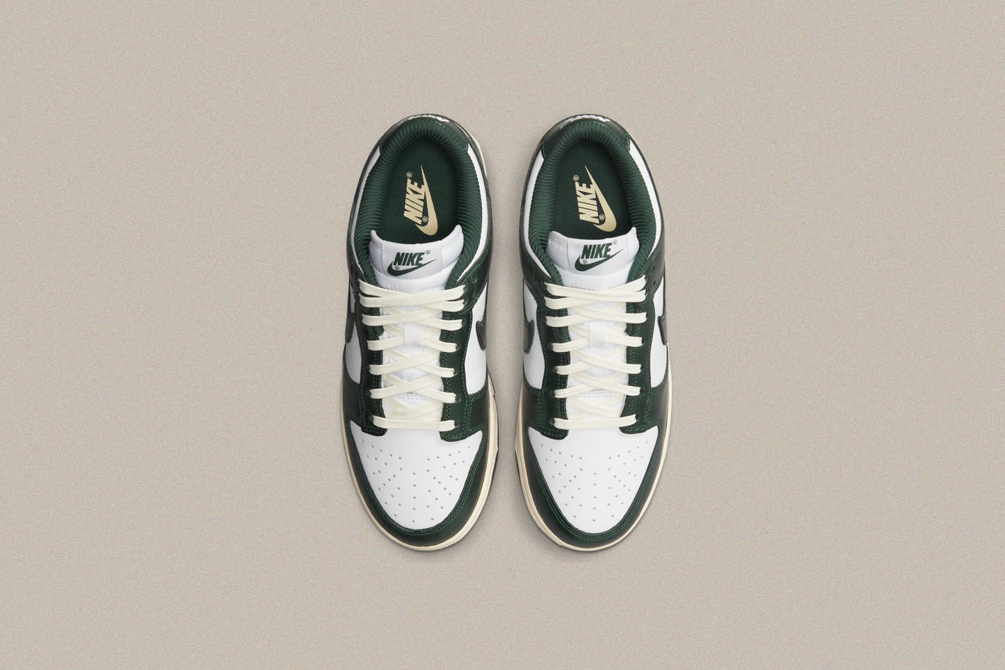 Women's Dunk Low `Vintage Green` - White/Pro Green/Coconut Milk
