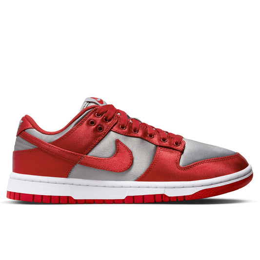 Women's Dunk Low - Medium Grey/Varsity Red/White