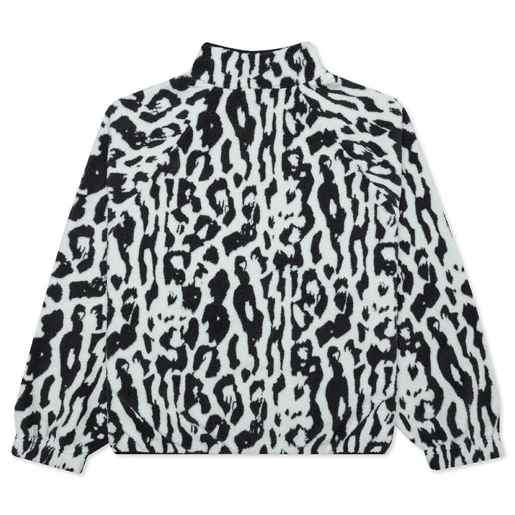 Women's Sportswear Sherpa Jacket - Dark Smoke Grey/Black