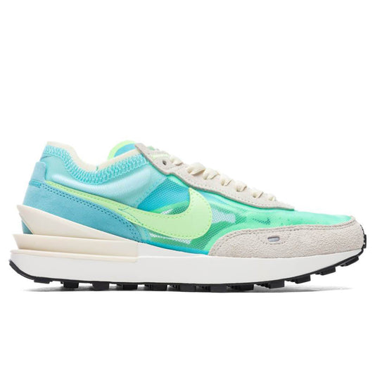Women's Waffle One - Bleached Aqua/Lime Glow