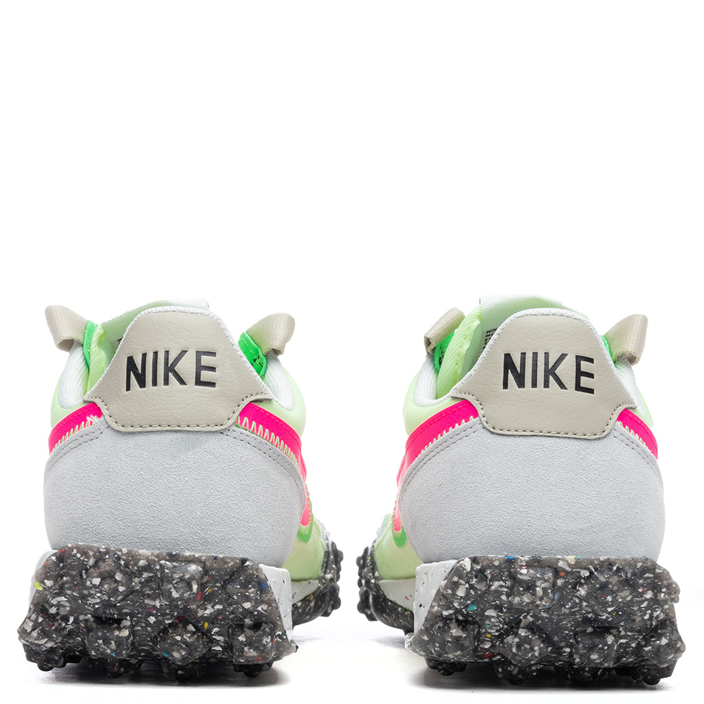 Women's Waffle Racer Crater - Barely Volt/Pink Blast