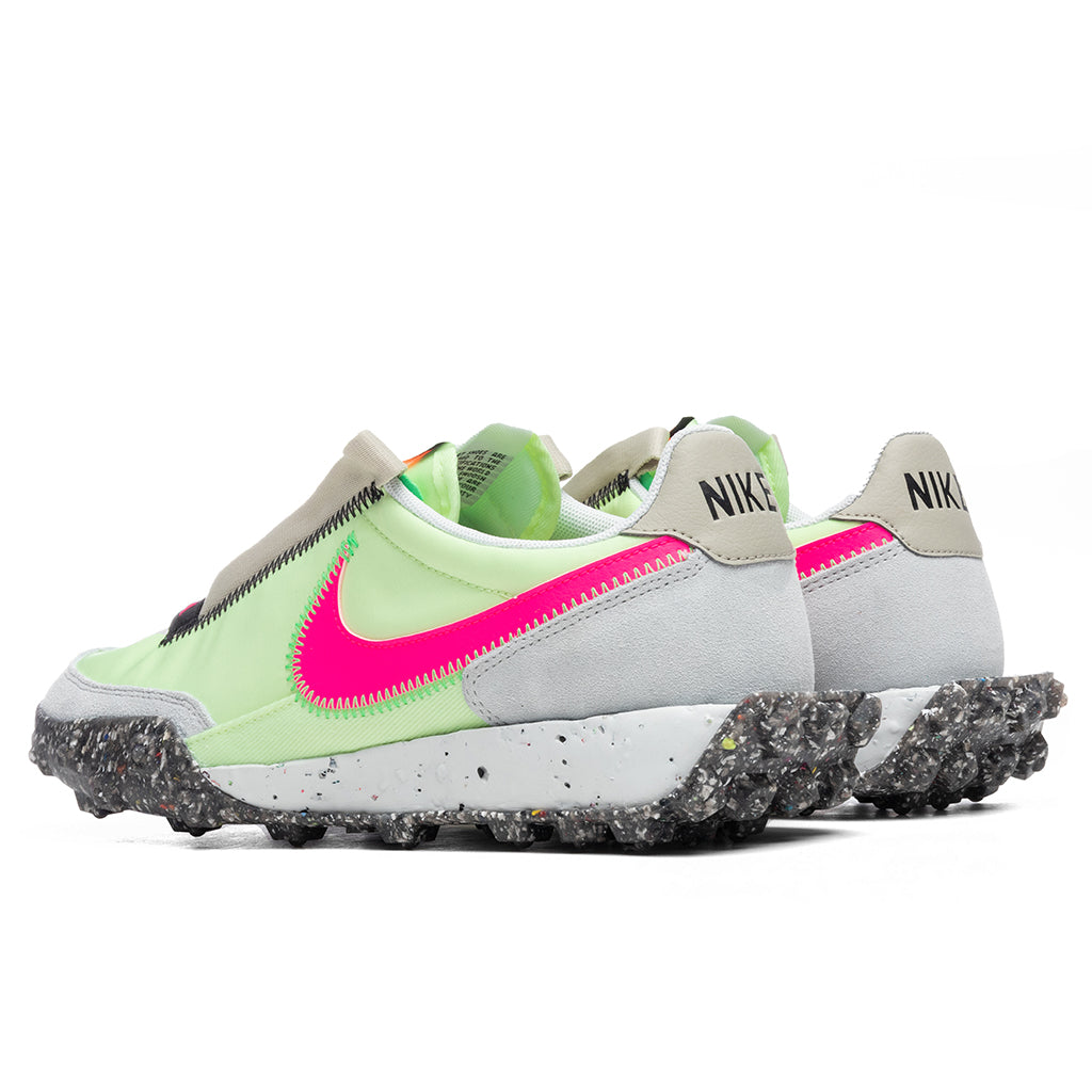 Women's Waffle Racer Crater - Barely Volt/Pink Blast