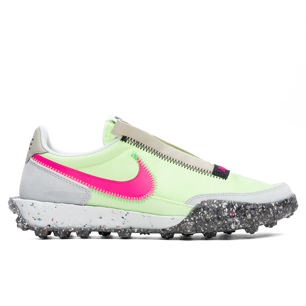 Women's Waffle Racer Crater - Barely Volt/Pink Blast