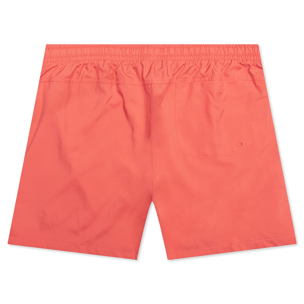 Woven Shorts - Magic Ember/White
