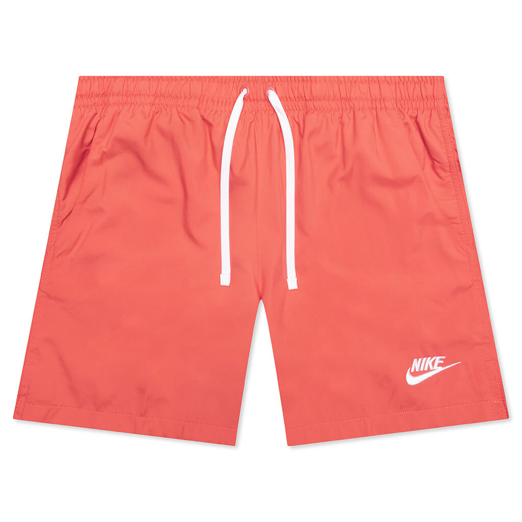 Woven Shorts - Magic Ember/White
