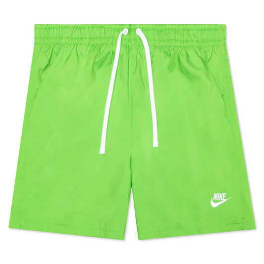 Woven Shorts - Mean Green/White