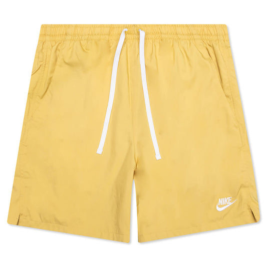 Woven Shorts - Saturn Gold/White