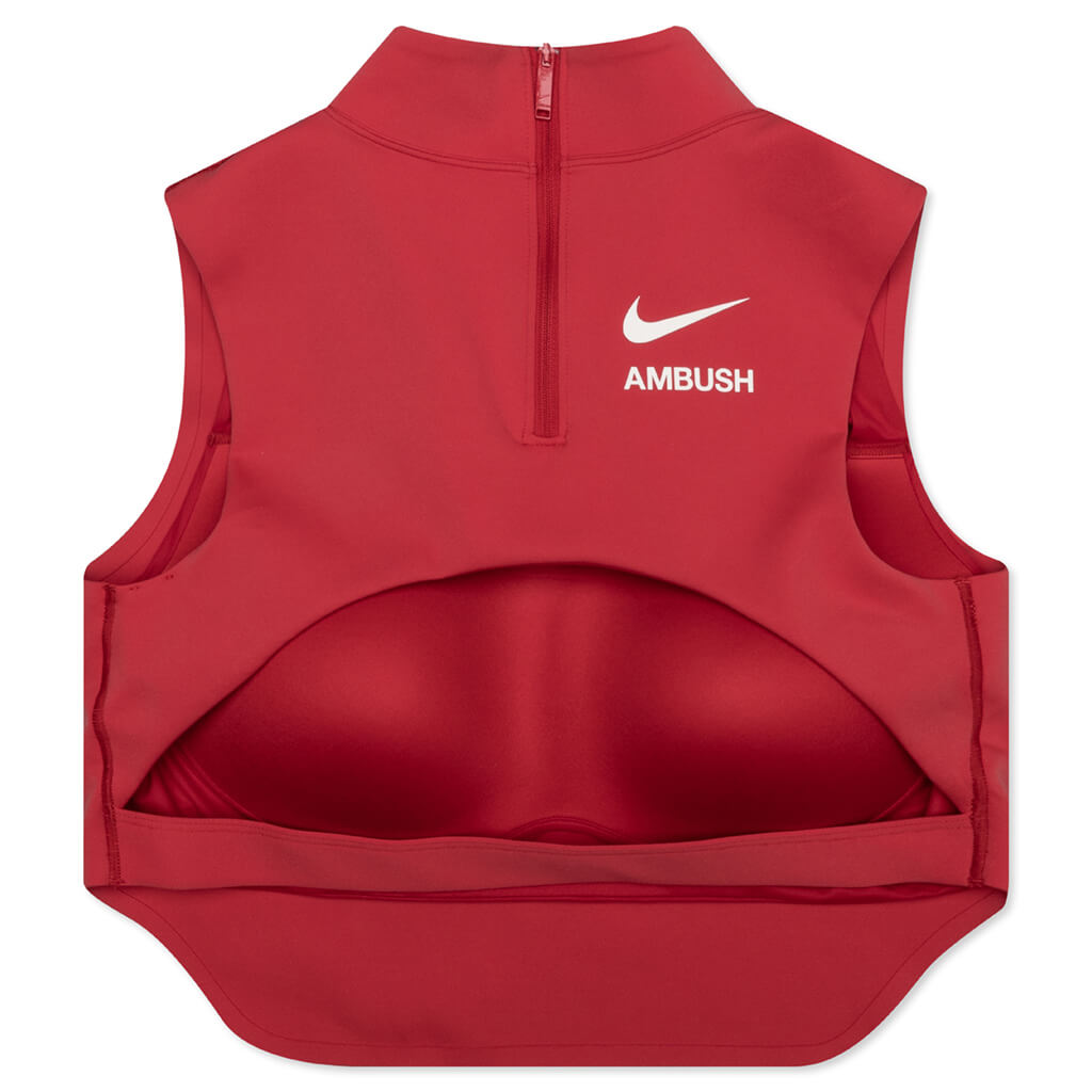 Nike x Ambush Women's Padded Bra - Gym Red/Phantom