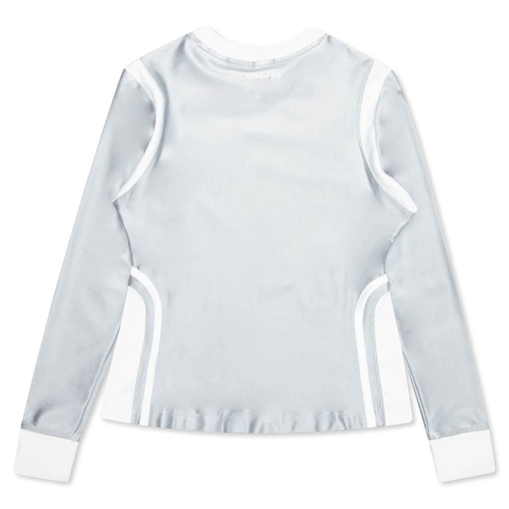 Nike x Ambush Brooklyn Nets Women's L/S Jersey - Light Smoke Grey