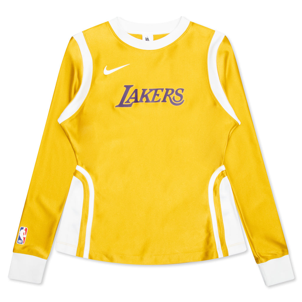 Nike x Ambush Los Angeles Lakers Women's L/S Jersey - Mineral Gold