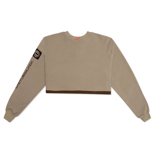 Nike x CACT.US CORP Women's Pullover Crew Sweatshirt - Khaki