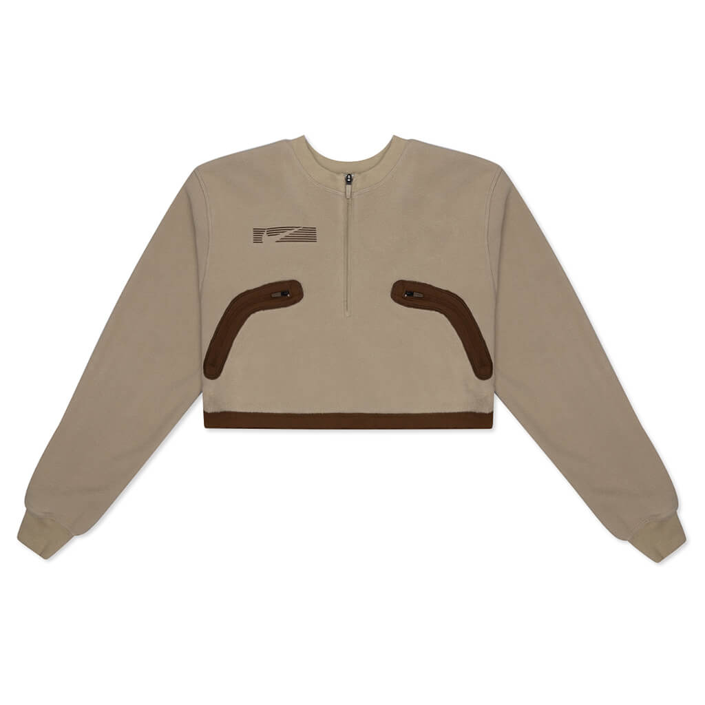 Nike x CACT.US CORP Women's Pullover Crew Sweatshirt - Khaki