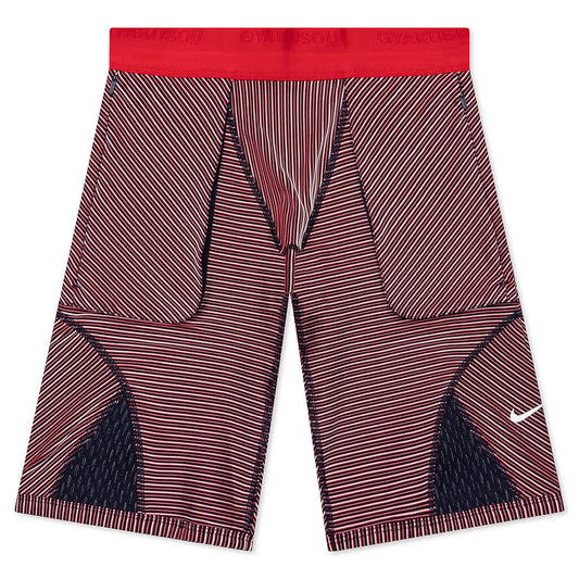 Nike x Gyakusou Men's Utility Shorts - Blackened Blue/University Red