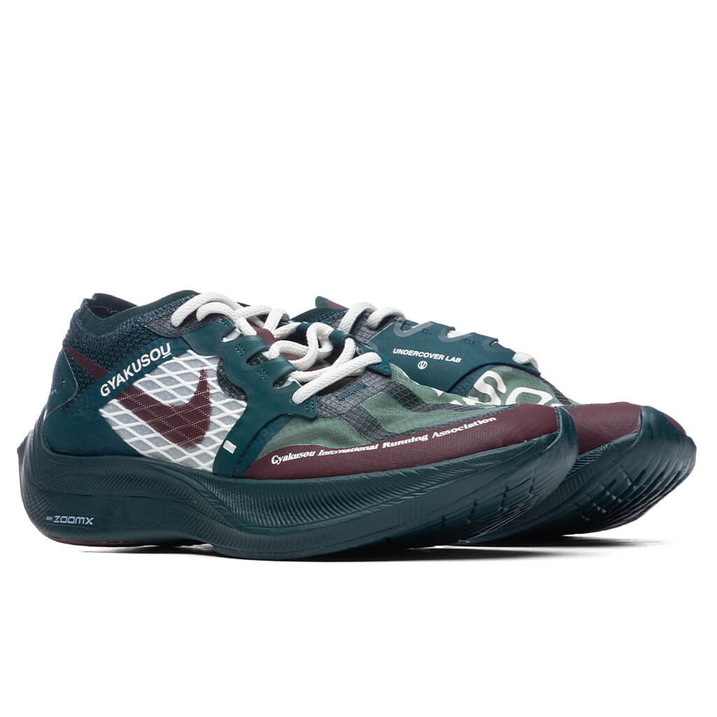 Nike x Gyakusou ZoomX Vaporfly Next% - Midnight Spruce/Deep Burgundy