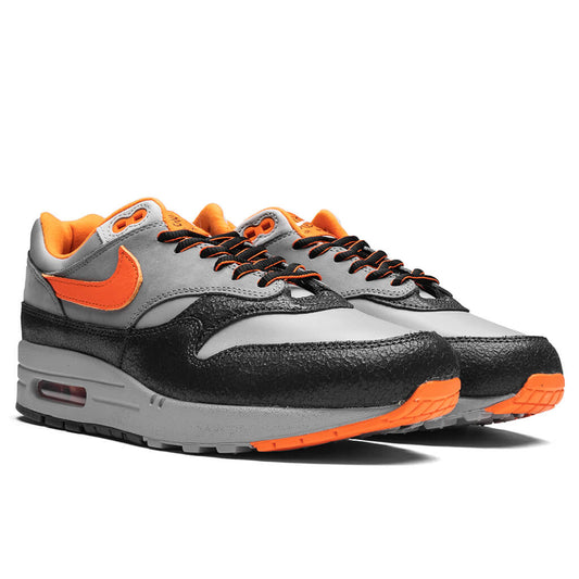 Nike x HUF Air Max 1 'Brilliant Orange' - Anthracite/Brilliant Orange/Medium Grey