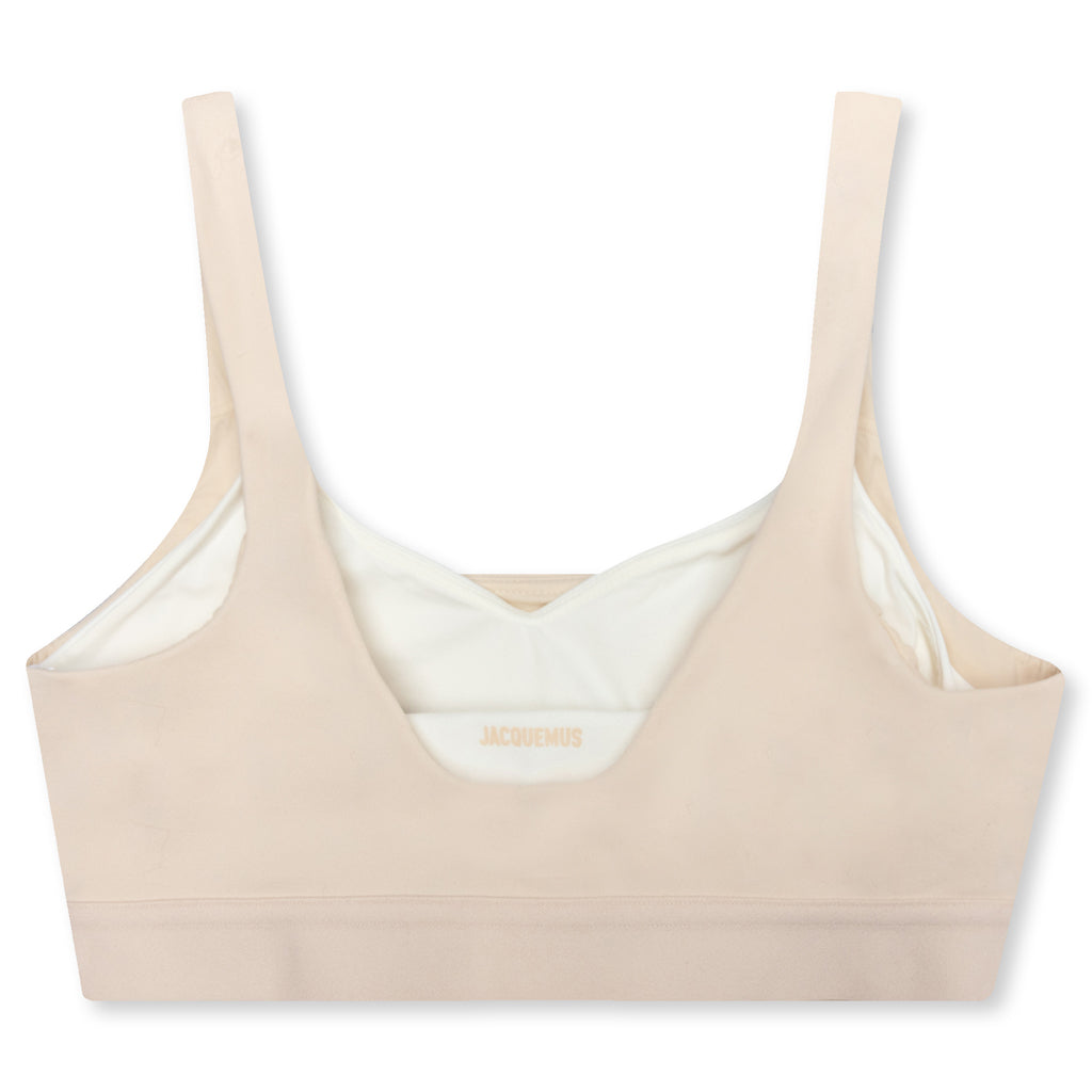 Nike x Jacquemus Women's Bra - Pearl White/Sail/Dark Driftwood