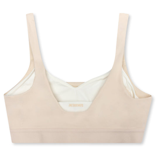 Nike x Jacquemus Women's Bra - Pearl White/Sail/Dark Driftwood