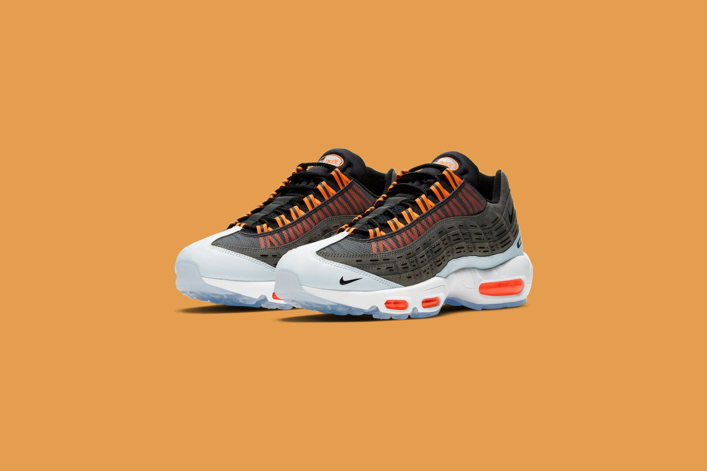 Nike x Kim Jones Air Max 95 - Black/Total Orange