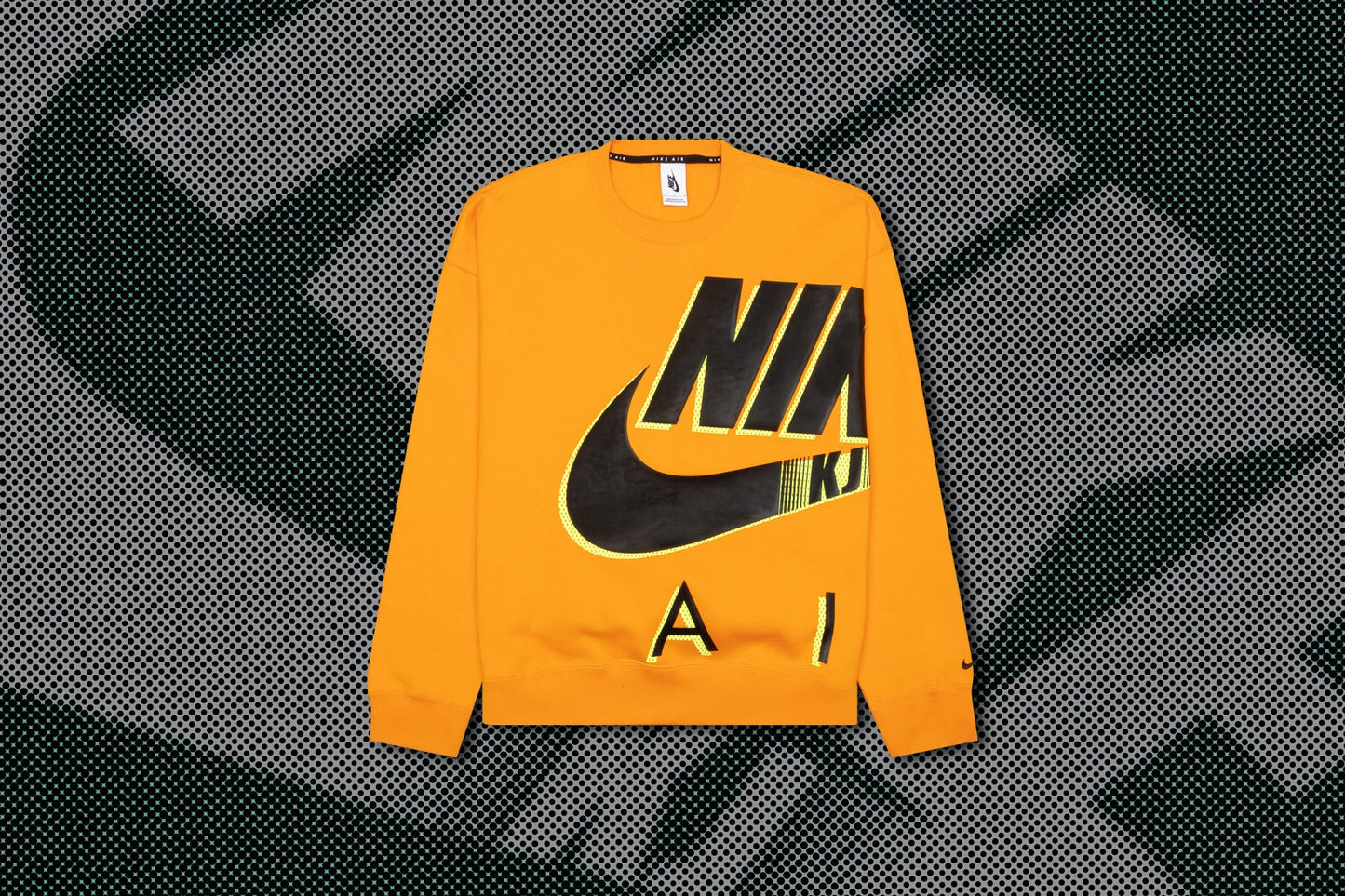 Nike x Kim Jones NRG AM Fleece Crewneck - Circuit Orange