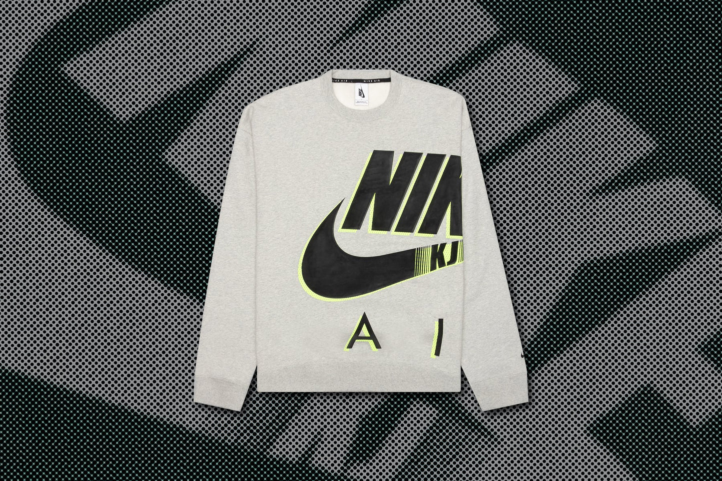 Nike x Kim Jones NRG AM Fleece Crewneck - Grey Heather