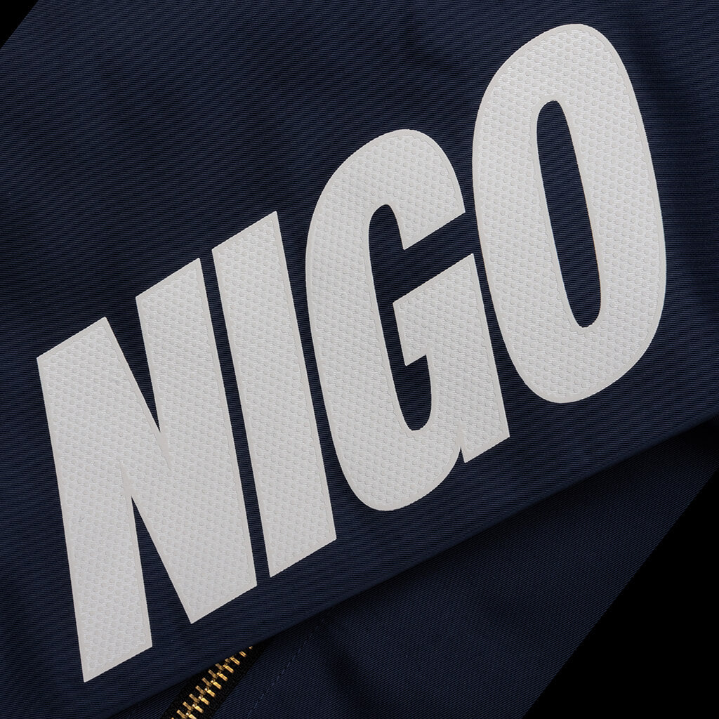 Nike x NIGO Coach Jacket - Midnight Navy/Black