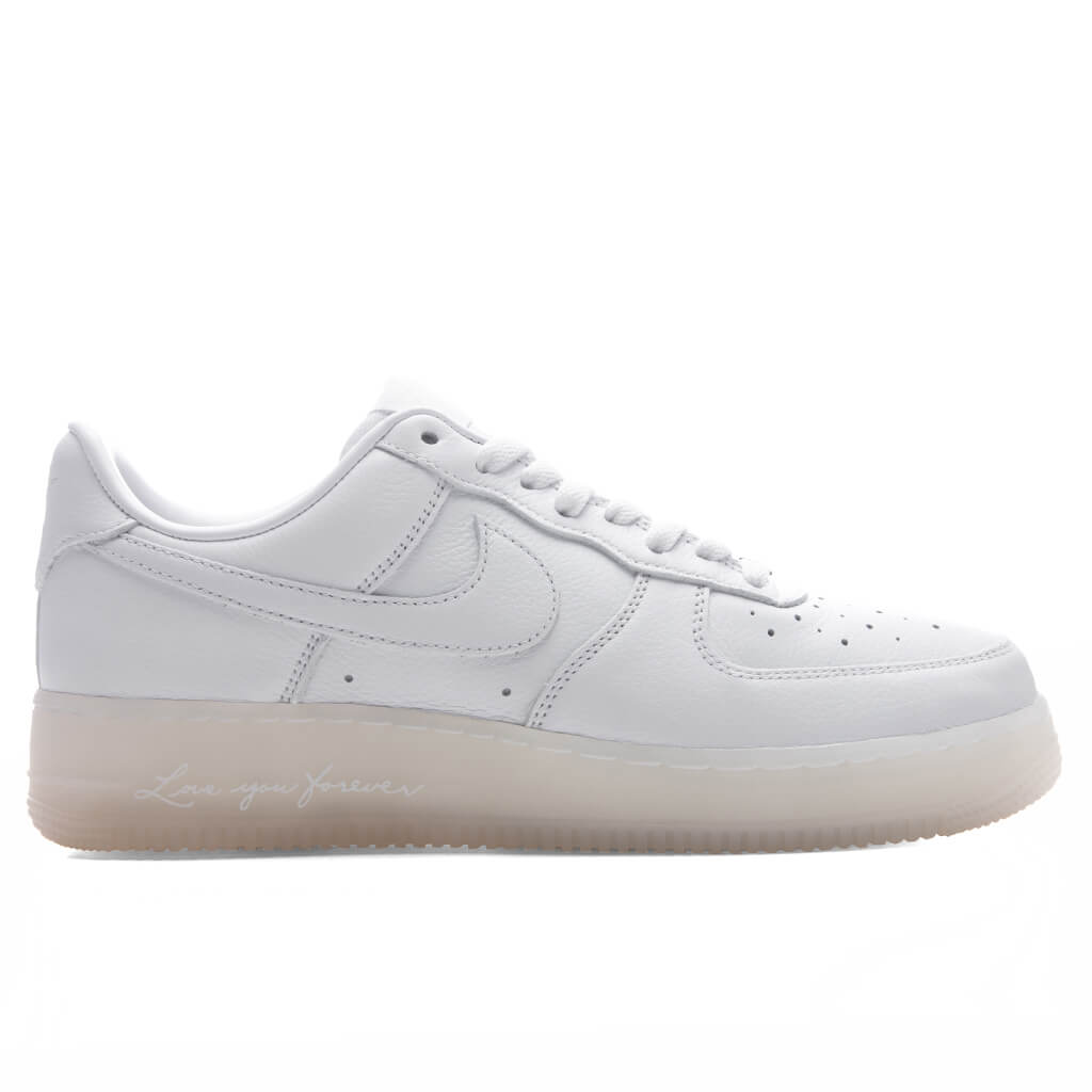 Nike x NOCTA Certified Lover Boy Air Force 1 Low - White/Cobalt Tint/Metallic Silver