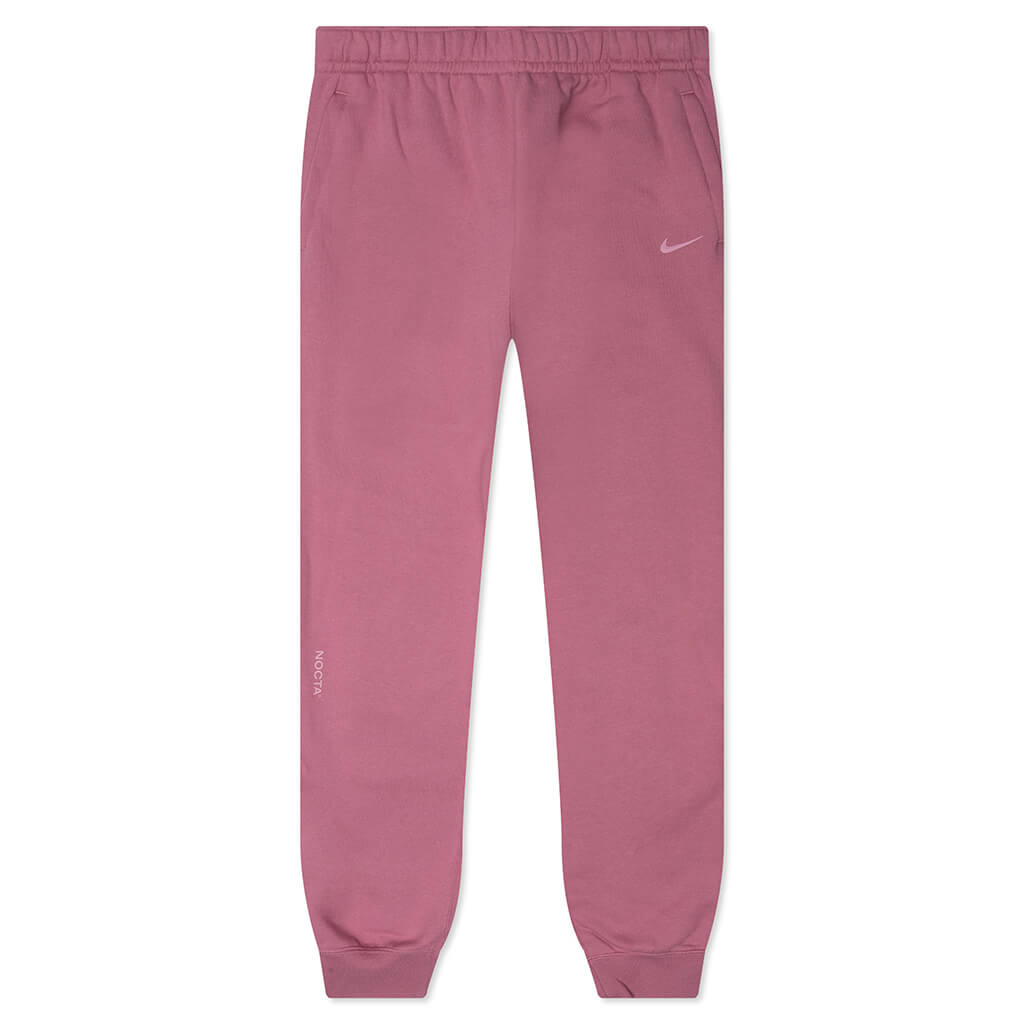Nike x NOCTA Fleece CS Pants - Desert Berry/Elemental Pink