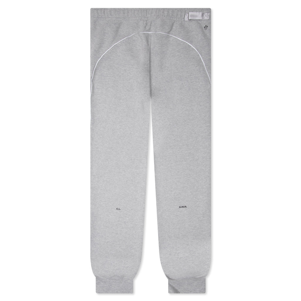 Nike x NOCTA Fleece CS Pants  - Heather Grey/Matte Silver/Black