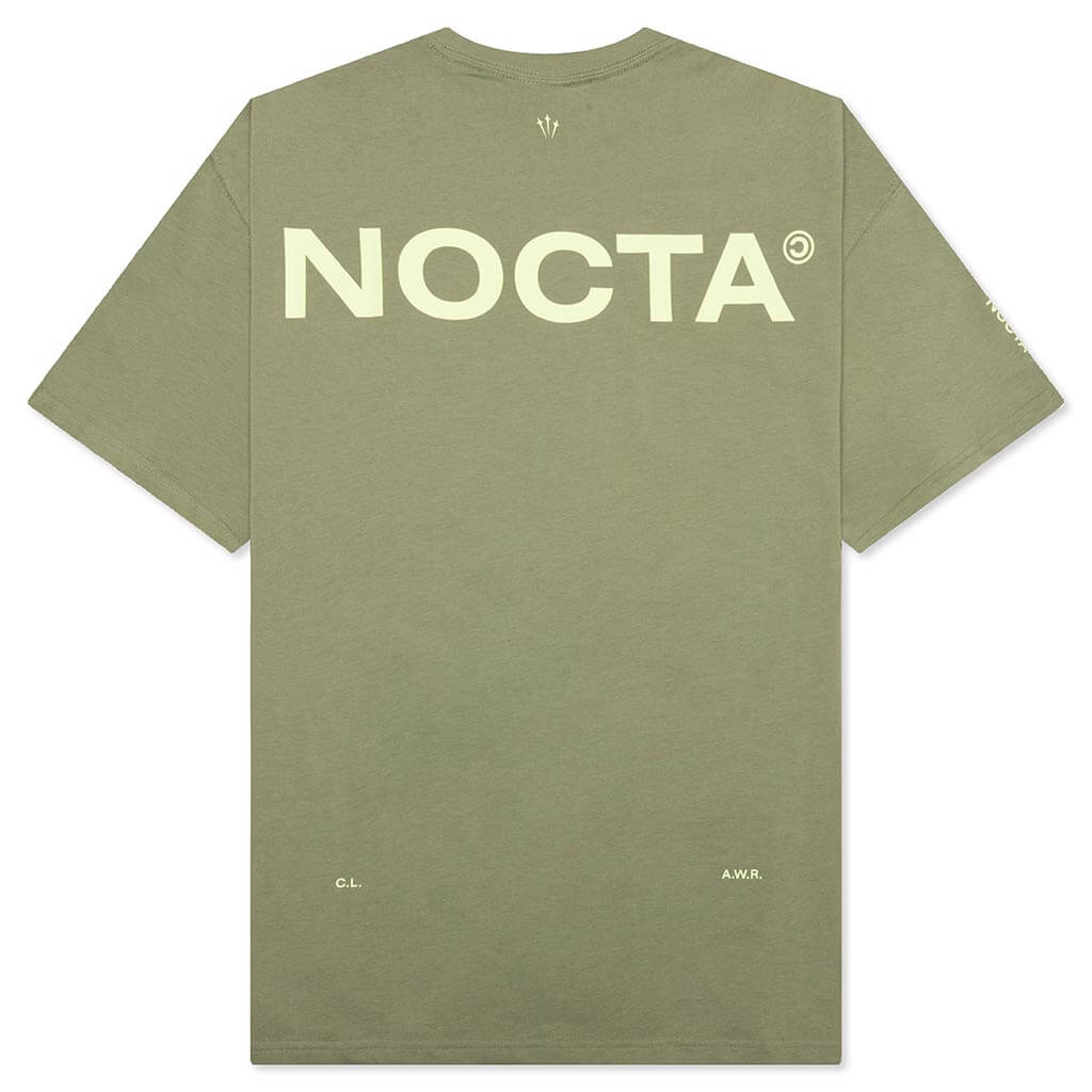 Nike x NOCTA NRG Cs Tee S/S - Oil Green/Light Liquid Lime