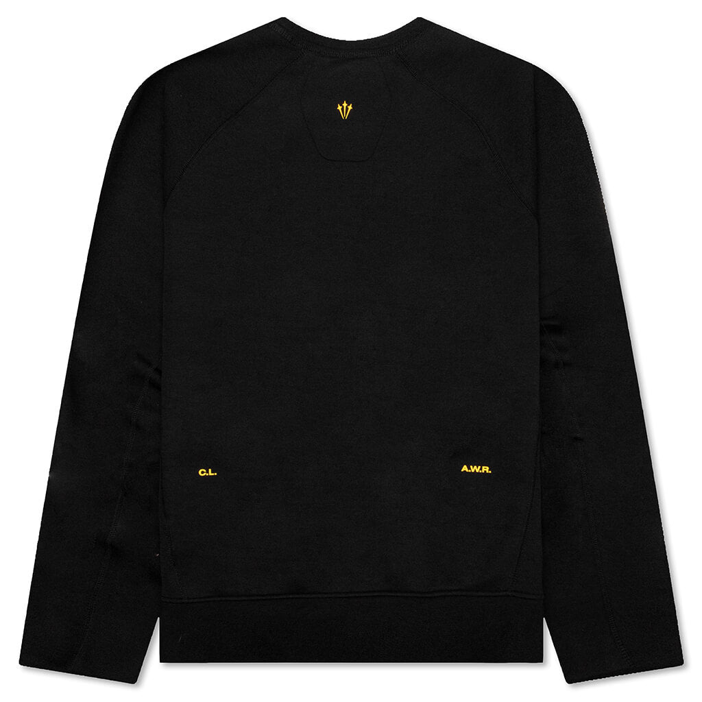 Nike x NOCTA Tech Fleece Crew - Black/University Gold