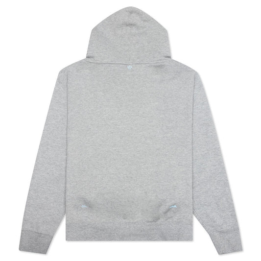 Nike x NOCTA Basketball Hoodie - Dark Grey Heather/Cobalt Tint