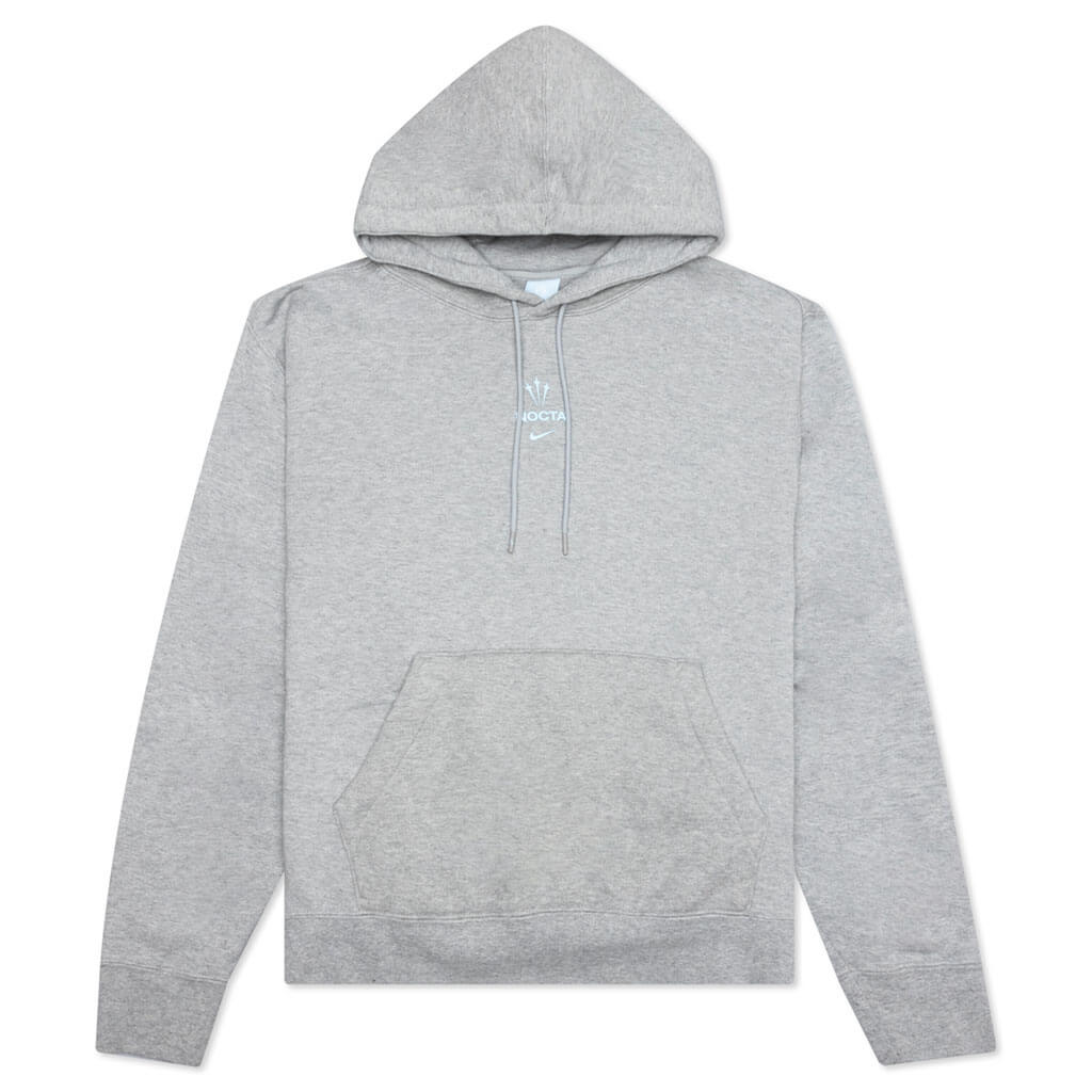 Nike x NOCTA Basketball Hoodie - Dark Grey Heather/Cobalt Tint