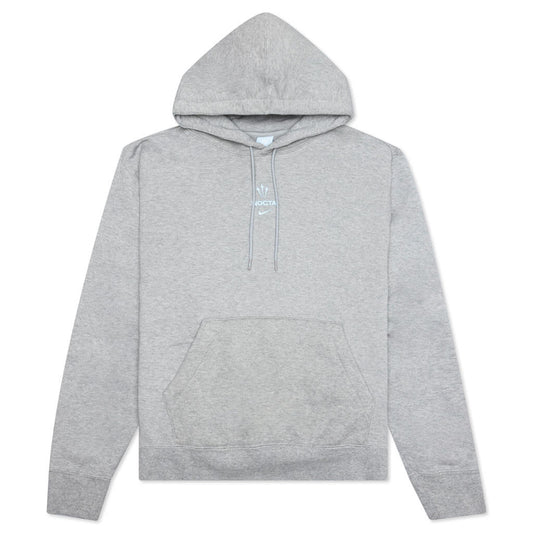 Nike x NOCTA Basketball Hoodie - Dark Grey Heather/Cobalt Tint