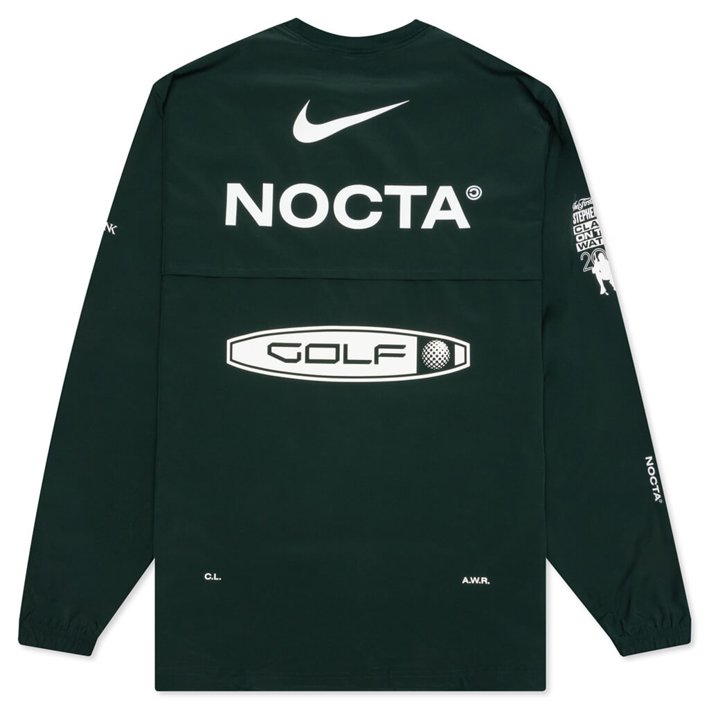 Nike x NOCTA NRG DF Woven L/S Crew - Pro Green/Black