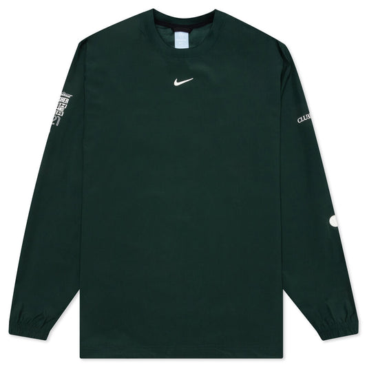 Nike x NOCTA NRG DF Woven L/S Crew - Pro Green/Black