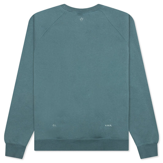 Nike x NOCTA NRG Fleece Crew - Mineral Slate/Faded Spruce/Mica Green