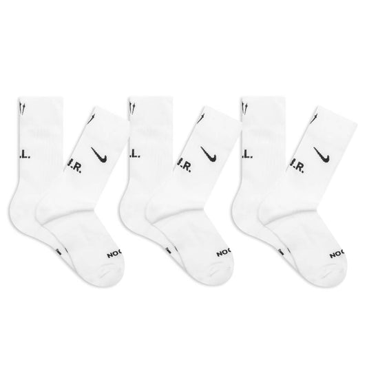 Nike x NOCTA Crew Socks - White/Black