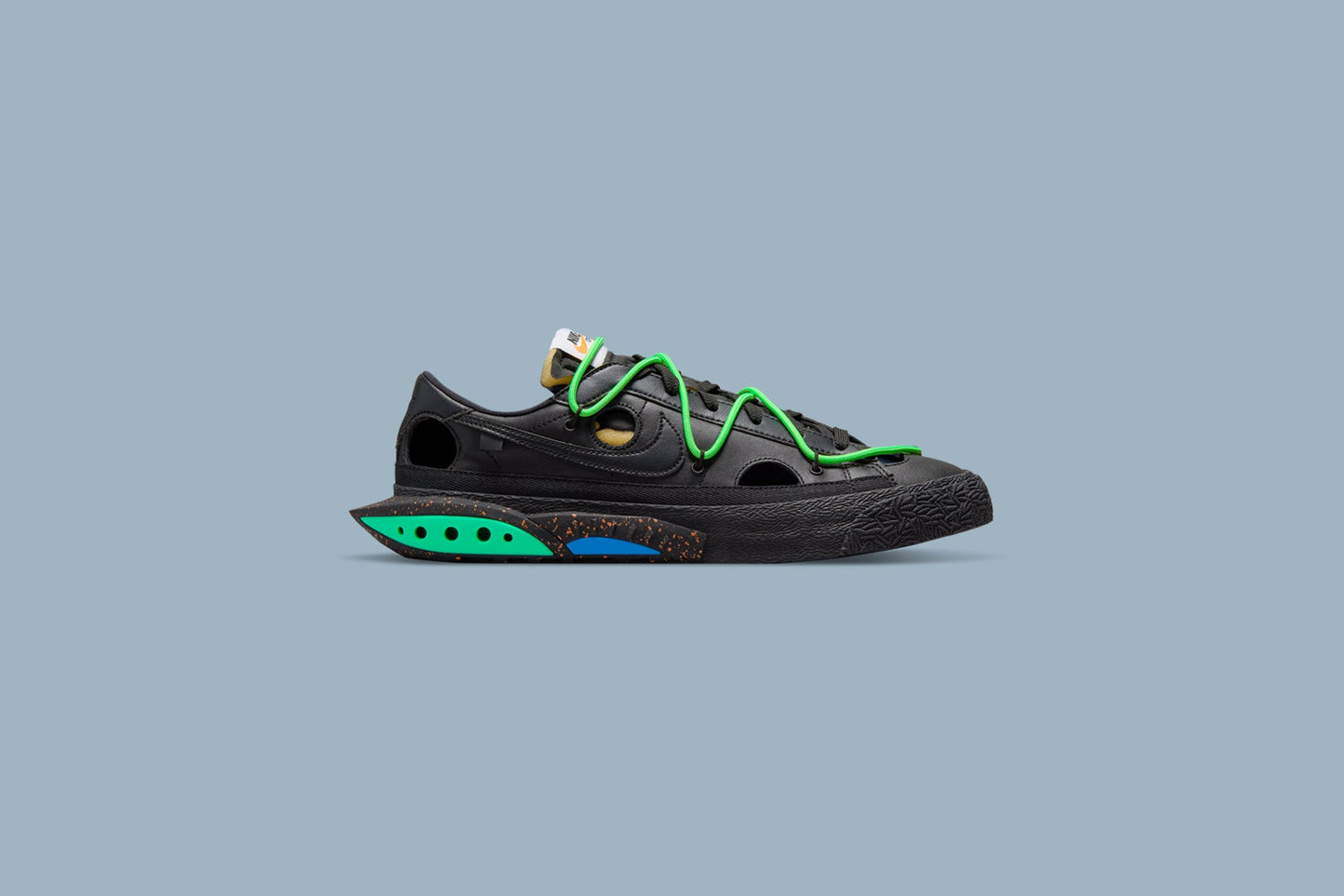 Nike x Off-White Blazer Low '77 - Black/Electro Green