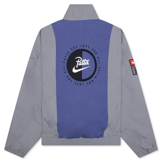 Nike x Patta Track Jacket - Particle Grey/Sapphire