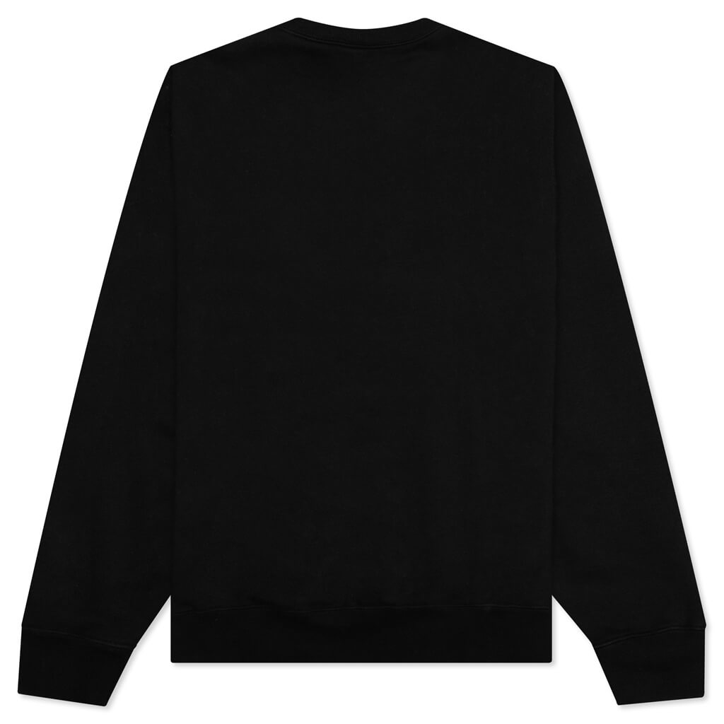 Nike x Stussy Washed Fleece Crew Neck - Black/Black/Sail