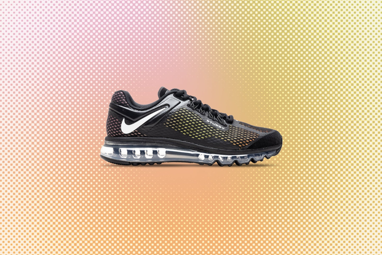 Nike x Stussy Air Max 2013 - Black/White/Black