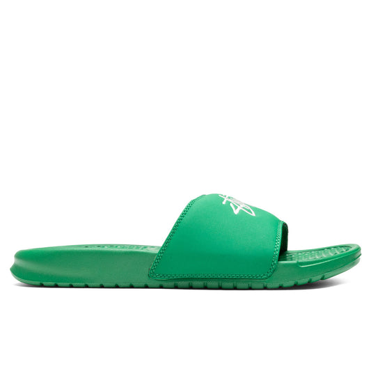 Nike x Stussy Benassi - Pine Green/Sail