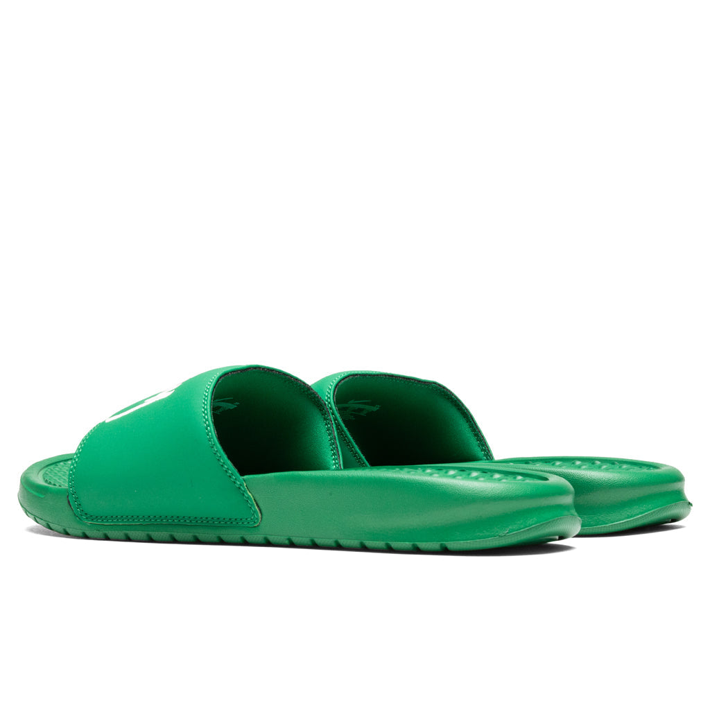Nike x Stussy Benassi - Pine Green/Sail
