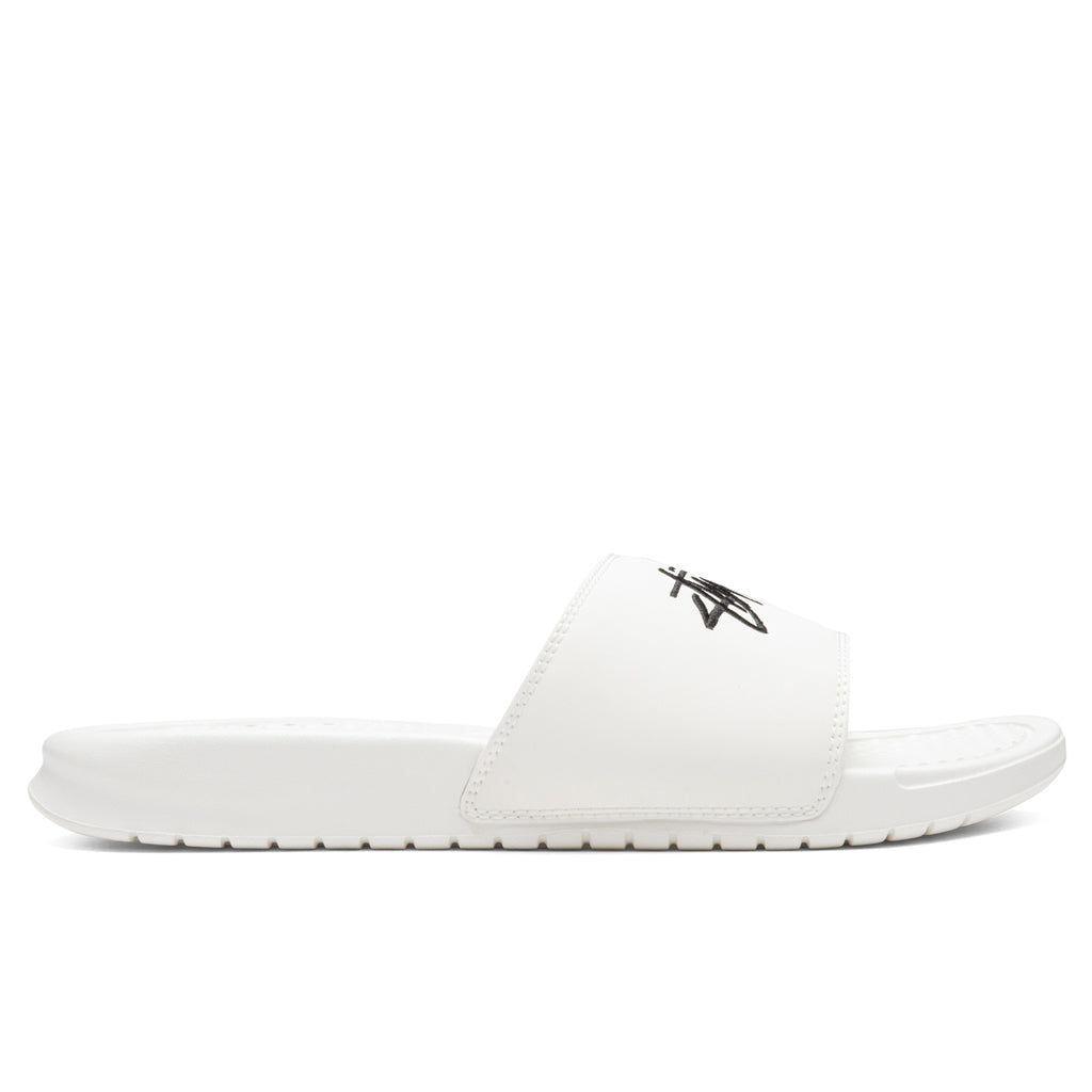 Nike x Stussy Benassi - Sail/Black