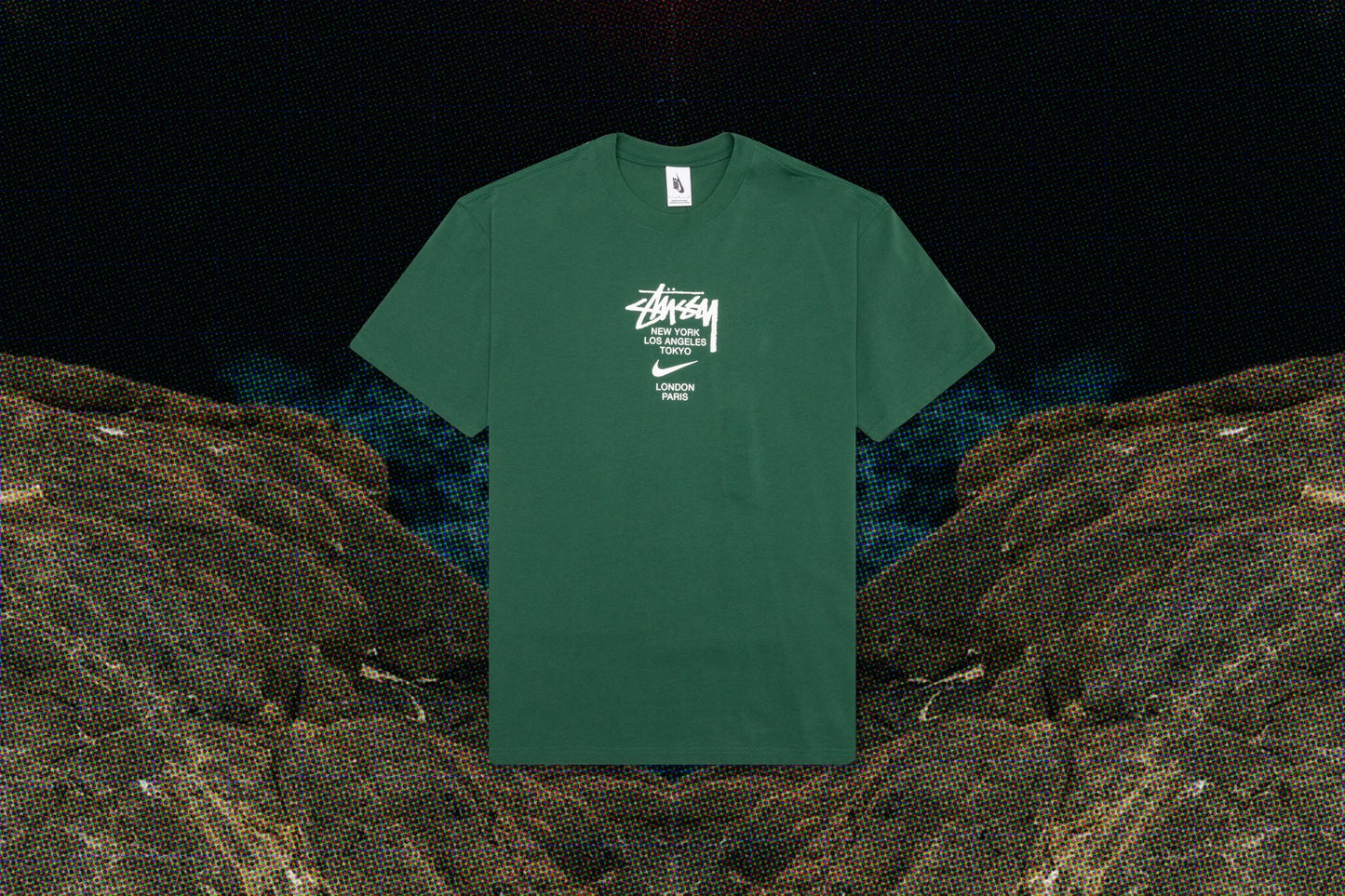 Nike x Stussy S/S T-Shirt - Gorge Green