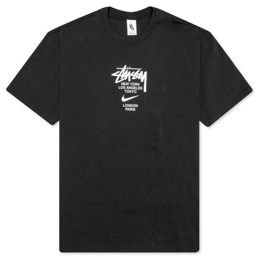 Nike x Stussy S/S T-Shirt - Black