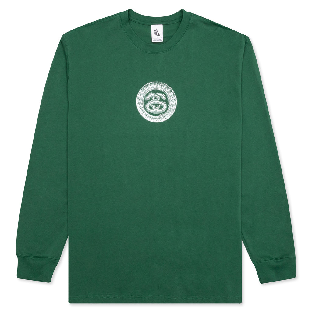 Nike x Stussy L/S T-Shirt - Gorge Green