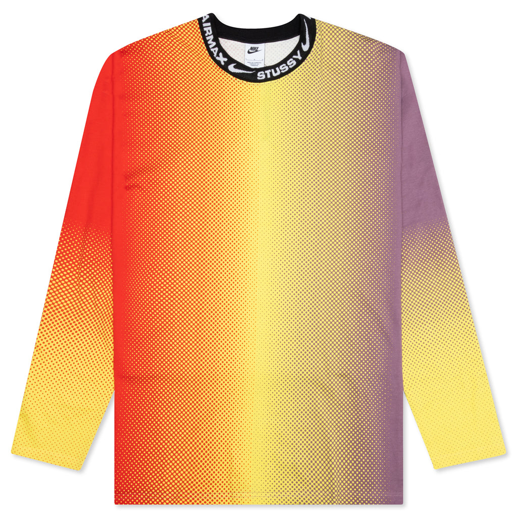 Nike x Stussy L/S T-Shirt - Multi/Black